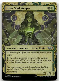 Dina, Soul Steeper #37 (Foil) (NM) March of the Machine MUL Magic MTG - Image 1