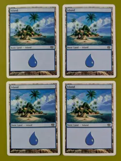 Island (337) x4 Eighth Edition 8th 4x Magic the Gathering MTG - Image 1