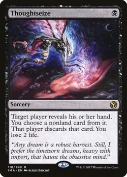Thoughtseize Iconic Masters LP MTG - Image 1