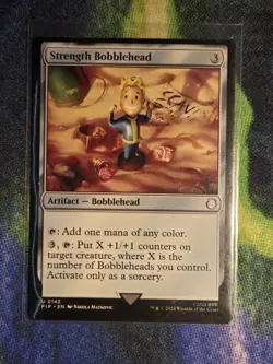 Strength Bobblehead 0143 UB: Fallout PIP MTG Magic - Image 1