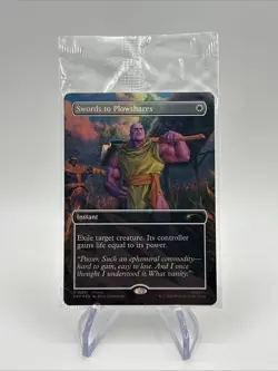 Swords To Plowshares PSA Magazine Promo THANOS 2026 Wizards Of The Coast Marvel - Image 1