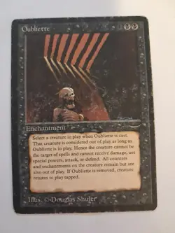 Oubliette HP Dark Arabian Nights MTG Magic the Gathering - Image 1