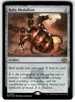 Modern Horizons 3 #295 Ruby Medallion - Image 1