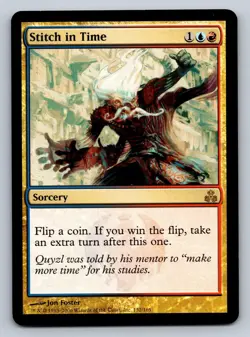Stitch in Time Guildpact 132 R NM Magic: The Gathering - Image 1