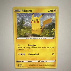 Pokemon TCG Pikachu 007/015 McDonald's 2022 Promo Holo 60HP - Image 1