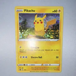 Pokemon TCG Pikachu 007/015 McDonald's 2022 Promo Holo 60HP - Image 2