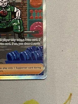 Pokemon TCG Card Mega Evolution Lt. Surge’s Bargain 185/132 NM Condition - Image 5