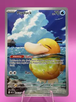 Pokemon TCG Psyduck 226/217 Illustration Rare (Ascended Heroes) NM - Image 1