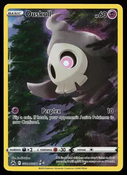 Duskull GG28/GG70 Holo Crown Zenith Galarian Gallery Pokemon Card - Image 1
