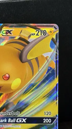 Pokemon SM Promos #SM213 Raichu GX Promo - Image 3