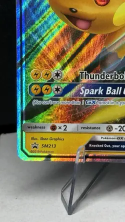 Pokemon SM Promos #SM213 Raichu GX Promo - Image 5