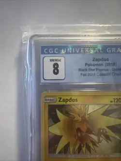 Zapdos Pokemon 2018 Black Star promos - SM145 Fall 2018 Collector Chest - Image 2