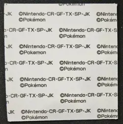 Japanese Charizard Daiichi Pan Vintage Stickers Pokemon TradingCardGame 2004 LP - Image 2