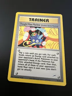 Thought Wave Machine 96/105 Neo Destiny Unlimited 2002 Pokemon Card Rare NM - Image 1