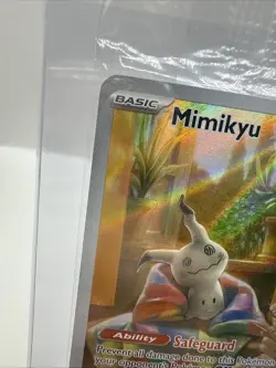 Pokemon Mimikyu 075 Black Star Promo Scarlett Violet Paldean Fates ETB Sealed - Image 2