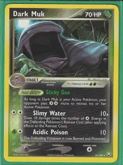 Pokemon Team Rocket Returns "Dark Muk" 16/109 Rare X1 - Image 1