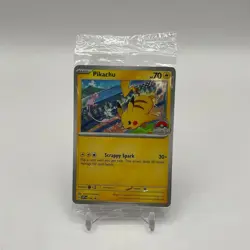 Pikachu Pokemon Scarlet & Violet World Championships 2024 Promo #190 Sealed - Image 1