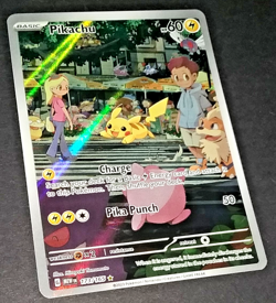 POKEMON SCARLET & VIOLET 151 - PIKACHU #173/165 - ILLUSTRATION RARE (NM) - Image 5
