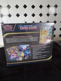 Chaos Rising Pokemon Center ETB Elite Trainer Box TCG *SEALED* - Image 2
