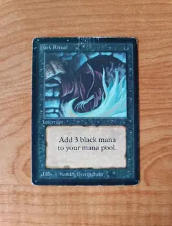 Dark Ritual (Beta) - Magic MTG - Image 1