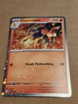 Charmeleon MEP 079 Cosmos Holo Mega Evolution Promo Pokemon NM A - Image 1