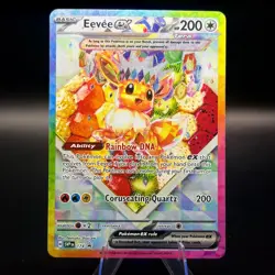 POKEMON EEVEE EX 174 SCARLET & VIOLET PROMO NEAR MINT - Image 1