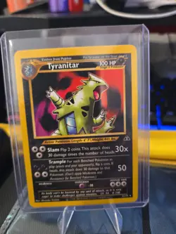Pokemon TCG 1st Edition Tyranitar 31/75 Neo Discovery Non-Holo Rare 2001 - Image 1