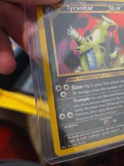 Pokemon TCG 1st Edition Tyranitar 31/75 Neo Discovery Non-Holo Rare 2001 - Image 2