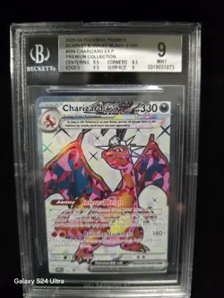 2013-24 Pokemon Promos Scarlet & Violet Black Star Charizard #056 - Image 1