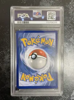 2017 POKEMON SM BLACK STAR PROMO I CHOOSE YOU! #SM108 ASH'S PIKACHU PSA 8 - Image 2
