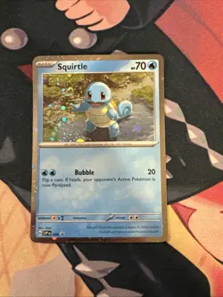 Squirtle SVP 048 Pokemon TCG SV: Black Star Promo NM - Image 1