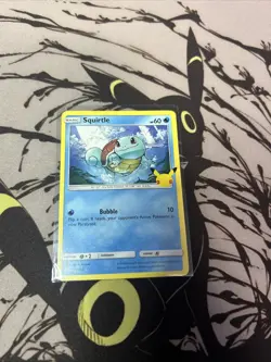 Squirtle #17/25 25th Anniversary Mcdonald's Pokemon TCG NM - Image 1