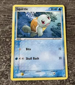 Squirtle 63/100 Common Crystal Guardians Pokemon Lightly Played - Image 1