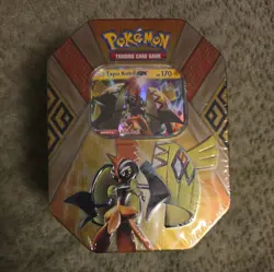Pokemon Tapu Koko GX Island Guardians Tin 2017 Factory Sealed - Image 1