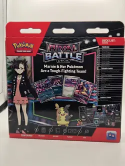 Pokemon TCG Rival Battle Deck Marnie Promo Box Marnie's Morpeko Sealed - Image 3