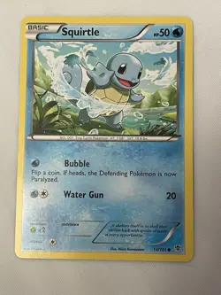 Pokemon TCG Squirtle 14/101 Plasma Blast - Image 1