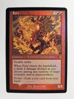 Fury Retro Foil Mythic Modern Horizons 2 MTG Nm - Image 1
