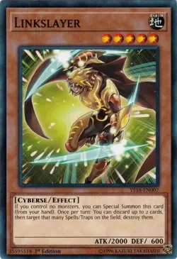 Yu-Gi-Oh! - Linkslayer - YS18-EN007 - 1ST E. - COMMON. - NM/M - Image 1