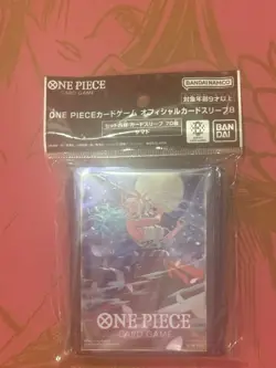 Yamato ONE PIECE Card Game Oﬃcial Card Sleeves 8 New Sealed Authentic - Image 1