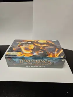 Magic MTG Lord of the Rings Tales of Middle-Earth Set Booster Box Sealed - Image 1