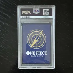 One Piece Jewelry Bonney OP07-026 500 Years Future Alt Art Foil PSA 10 - Image 2
