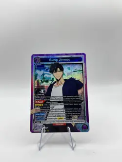 Union Arena Solo Leveling UE17BT Sung Jinwoo 022 SR NM - Image 1