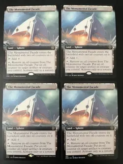 MTG- The Monumental Facade x4 - Phyrexia: All Will Be One (Extended Art) - Image 1