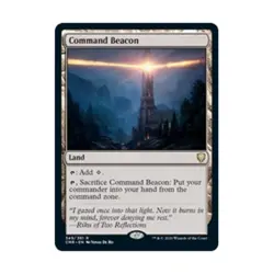 WOTC MtG Commander Legends Command Beacon (R) NM - Image 1
