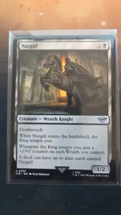 MTG English Nazgul (0335) - Universes Beyond NM Foil - Image 1
