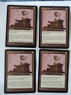 4 Bubble Matrix Weatherlight MTG NM Free shipping with tracking - Image 1