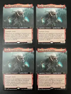 MTG- Rhuk, Hexgold Nabber x4 - Phyrexia: All Will Be One (Extended Art) - Image 1