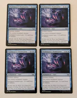 MTG 4 x Duskmourn Uncommon DUSKMOURN'S DOMINATION NM - Image 1