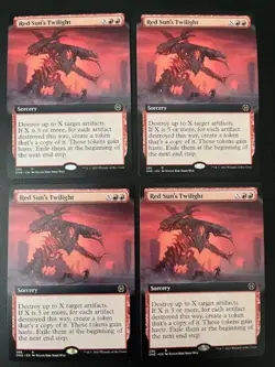 MTG- Red Sun's Twilight x4 - Phyrexia: All Will Be One (Extended Art) - Image 1