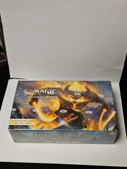 Magic MTG Lord of the Rings Tales of Middle-Earth Set Booster Box Sealed - Image 2